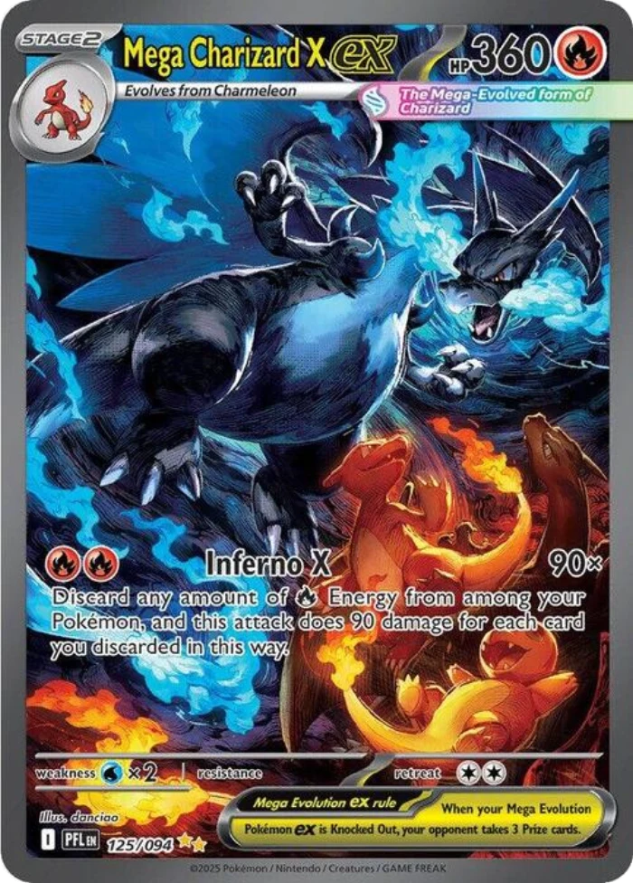 Mega Charizard X ex (Phantasmal Flames)