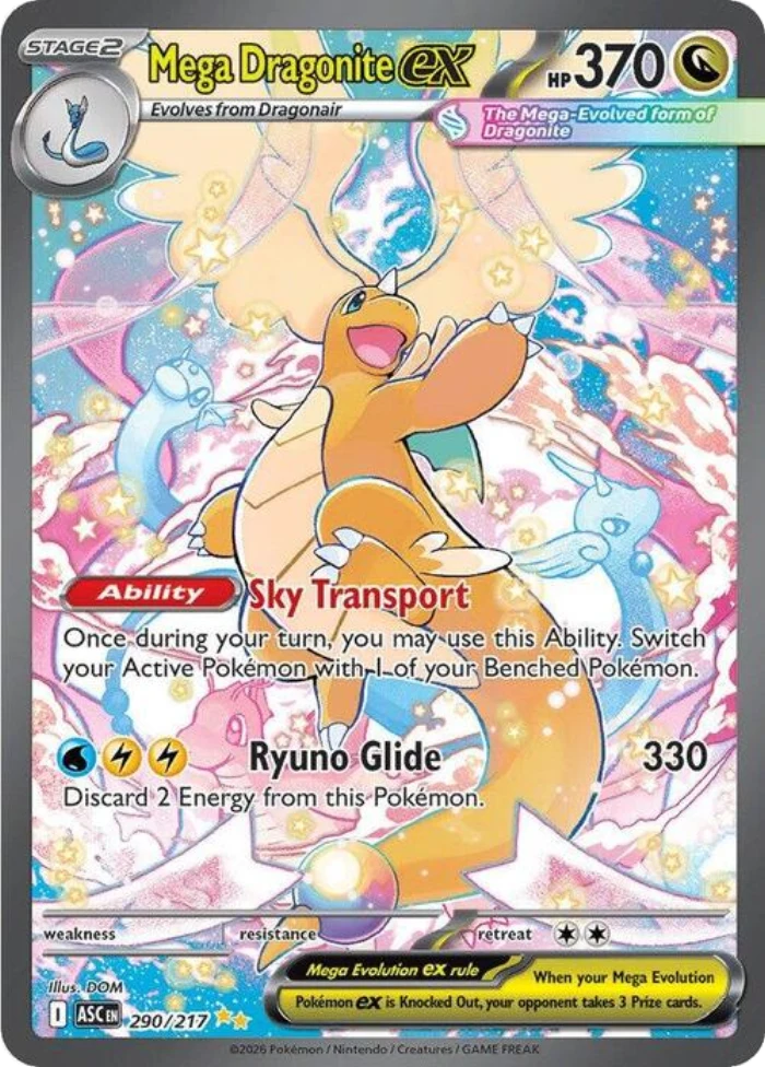 Mega Dragonite ex (Illustration Rare)